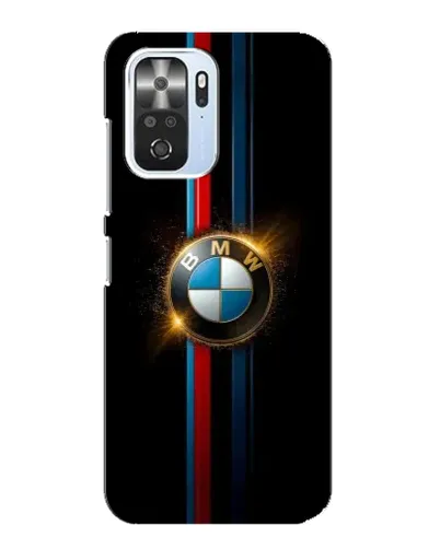 Чехол для Xiaomi POCO F3 с картинкой «BMW M-Power неон»