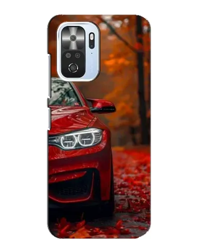 Чехол для Xiaomi POCO F3 с картинкой «Осенняя BMW M4»