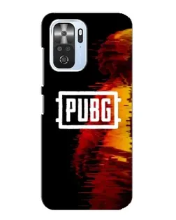 Чехол для Xiaomi POCO F3 с картинкой «Яркий логотип PUBG»