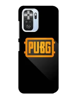 Чехол для Xiaomi POCO F3 с картинкой «PUBG — рамка лого»