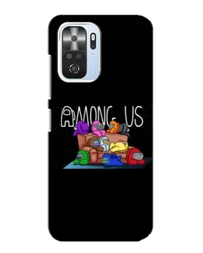 Чехол для Xiaomi POCO F3 с картинкой «Логотип Among Us» Чехол для Xiaomi POCO F3 с картинкой «Логотип Among Us»
