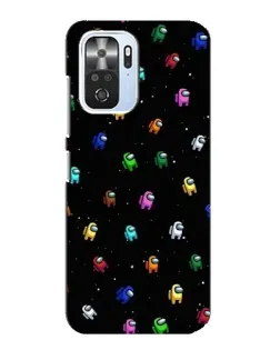 Чехол для Xiaomi POCO F3 с картинкой «Экипаж Among Us» Чехол для Xiaomi POCO F3 с картинкой «Экипаж Among Us»