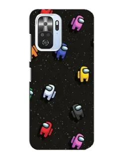 Чехол для Xiaomi POCO F3 с картинкой «Космический паттерн Among Us» Чехол для Xiaomi POCO F3 с картинкой «Космический паттерн Among Us»