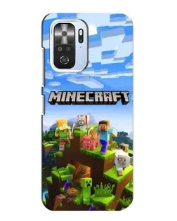 Чехол для Xiaomi POCO F3 с картинкой «Minecraft классический мир» Чехол для Xiaomi POCO F3 с картинкой «Minecraft классический мир»