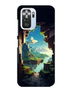 Чехол для Xiaomi POCO F3 с картинкой «Вид из пещеры» Чехол для Xiaomi POCO F3 с картинкой «Вид из пещеры»