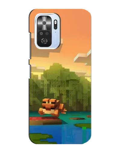 Чехол для Xiaomi POCO F3 с картинкой «Майнкрафт закат солнца» Чехол для Xiaomi POCO F3 с картинкой «Майнкрафт закат солнца»
