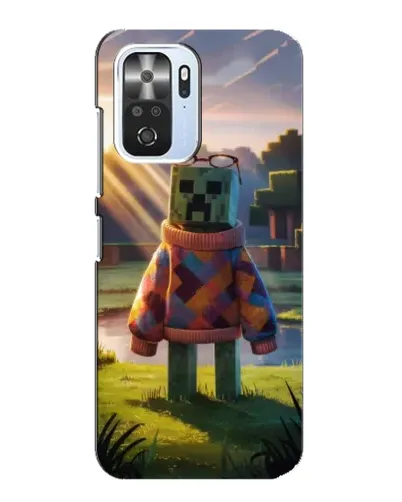 Чехол для Xiaomi POCO F3 с картинкой «Крипер в свитере» Чехол для Xiaomi POCO F3 с картинкой «Крипер в свитере»