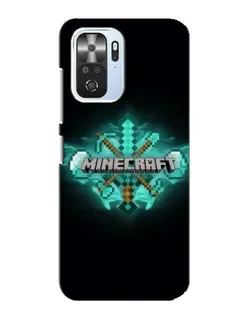 Чехол для Xiaomi POCO F3 с картинкой «Minecraft Diamond лого» Чехол для Xiaomi POCO F3 с картинкой «Minecraft Diamond лого»