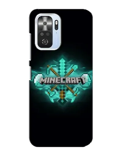 Чехол для Xiaomi POCO F3 с картинкой «Minecraft Diamond лого» Чехол для Xiaomi POCO F3 с картинкой «Minecraft Diamond лого»