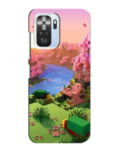 Чехол для Xiaomi POCO F3 с картинкой «Розовое дерево Minecraft» Чехол для Xiaomi POCO F3 с картинкой «Розовое дерево Minecraft»