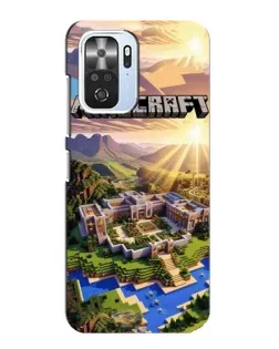 Чехол для Xiaomi POCO F3 с картинкой «Minecraft панорама» Чехол для Xiaomi POCO F3 с картинкой «Minecraft панорама»