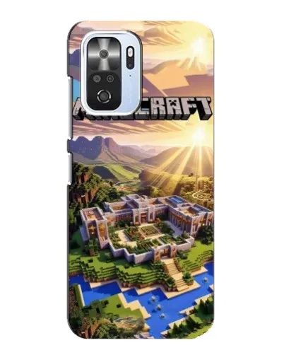 Чехол для Xiaomi POCO F3 с картинкой «Minecraft панорама» Чехол для Xiaomi POCO F3 с картинкой «Minecraft панорама»