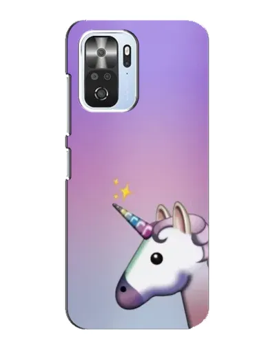 Чехол для Xiaomi POCO F3 с картинкой «Единорог градиент»