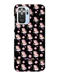 Чехол для Xiaomi POCO F3 с картинкой «Magic Unicorn паттерн»
