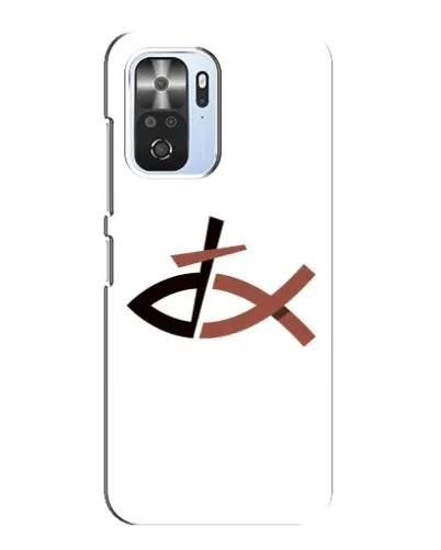 Чехол для Xiaomi POCO F3 с картинкой «Рыба и крест» Чехол для Xiaomi POCO F3 с картинкой «Рыба и крест»