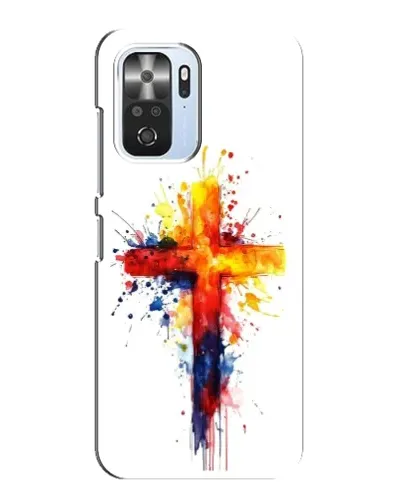 Чехол для Xiaomi POCO F3 с картинкой «Акварельный крест» Чехол для Xiaomi POCO F3 с картинкой «Акварельный крест»