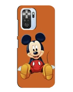 Чехол для Xiaomi POCO F3 с картинкой «Микки отдыхает»