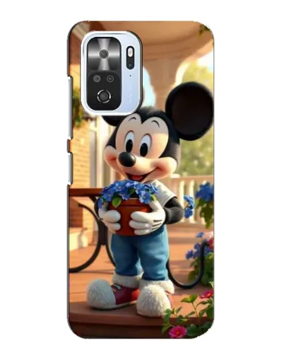 Чехол для Xiaomi POCO F3 с картинкой «Микки садовод» Чехол для Xiaomi POCO F3 с картинкой «Микки садовод»