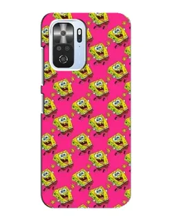 Чехол для Xiaomi POCO F3 с картинкой «Розовый паттерн»