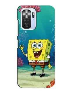 Чехол для Xiaomi POCO F3 с картинкой «Подводный привет»