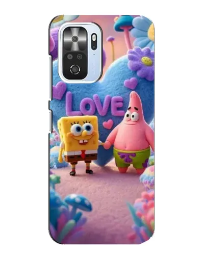 Чехол для Xiaomi POCO F3 с картинкой «Губка Боб Патрик» Чехол для Xiaomi POCO F3 с картинкой «Губка Боб Патрик»