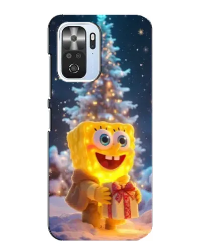 Чехол для Xiaomi POCO F3 с картинкой «Рождественский Спанч Боб» Чехол для Xiaomi POCO F3 с картинкой «Рождественский Спанч Боб»