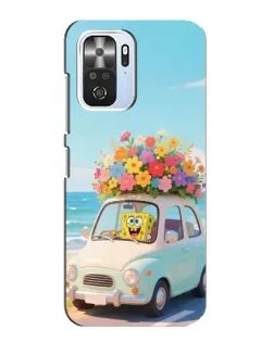 Чехол для Xiaomi POCO F3 с картинкой «Автомобильное путешествие»