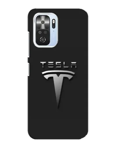 Чехол для Xiaomi POCO F3 с картинкой «Стальной логотип Tesla» Чехол для Xiaomi POCO F3 с картинкой «Стальной логотип Tesla»