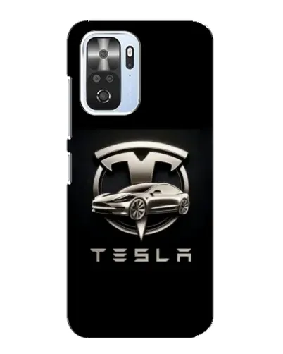 Чехол для Xiaomi POCO F3 с картинкой «Tesla — серебристое авто» Чехол для Xiaomi POCO F3 с картинкой «Tesla — серебристое авто»
