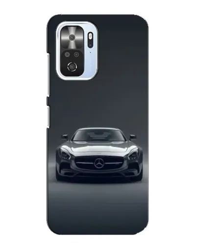 Чехол для Xiaomi POCO F3 с картинкой «Mercedes на черном»