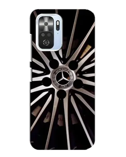 Чехол для Xiaomi POCO F3 с картинкой «Диск Mercedes»