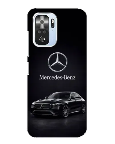 Чехол для Xiaomi POCO F3 с картинкой «Mercedes — решетка радиатора»