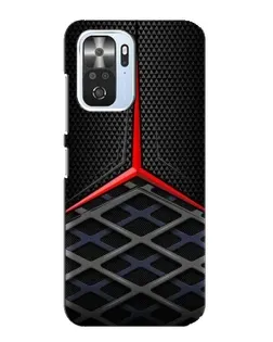 Чехол для Xiaomi POCO F3 с картинкой «Mercedes Carbon Grid»