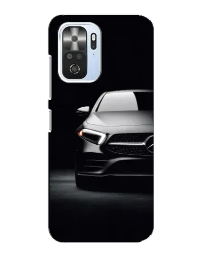 Чехол для Xiaomi POCO F3 с картинкой «Свет фар Mercedes»