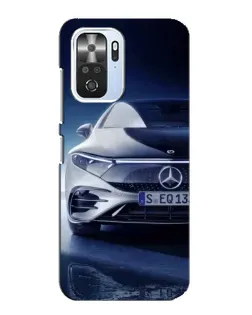 Чехол для Xiaomi POCO F3 с картинкой «Mercedes EQ — будущее»