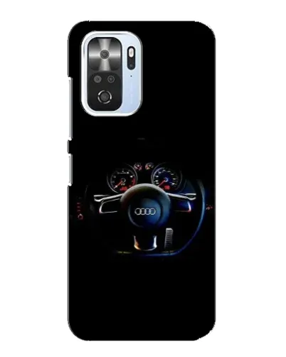 Чехол для Xiaomi POCO F3 с картинкой «Салон Audi — руль» Чехол для Xiaomi POCO F3 с картинкой «Салон Audi — руль»