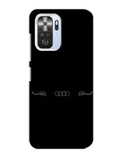 Чехол для Xiaomi POCO F3 с картинкой «Audi — световой подпись» Чехол для Xiaomi POCO F3 с картинкой «Audi — световой подпись»