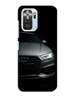 Чехол для Xiaomi POCO F3 с картинкой «Audi — детализация кузова» Чехол для Xiaomi POCO F3 с картинкой «Audi — детализация кузова»