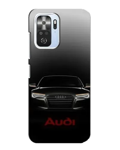 Чехол для Xiaomi POCO F3 с картинкой «Audi — градиентный контур» Чехол для Xiaomi POCO F3 с картинкой «Audi — градиентный контур»