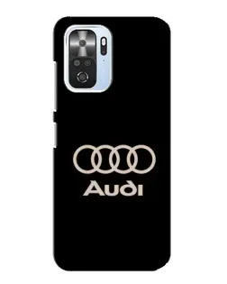 Чехол для Xiaomi POCO F3 с картинкой «Audi — золотой логотип» Чехол для Xiaomi POCO F3 с картинкой «Audi — золотой логотип»