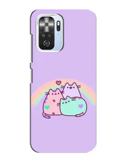 Чехол для Xiaomi POCO F3 с картинкой «Радужные Пушины» Чехол для Xiaomi POCO F3 с картинкой «Радужные Пушины»