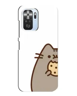 Чехол для Xiaomi POCO F3 с картинкой «Пушин с печеньем» Чехол для Xiaomi POCO F3 с картинкой «Пушин с печеньем»