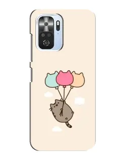 Чехол для Xiaomi POCO F3 с картинкой «Пушин на шариках» Чехол для Xiaomi POCO F3 с картинкой «Пушин на шариках»