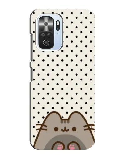Чехол для Xiaomi POCO F3 с картинкой «Пушин в горошек»