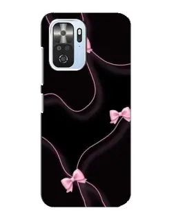Чехол для Xiaomi POCO F3 с картинкой «Розовые ленты»