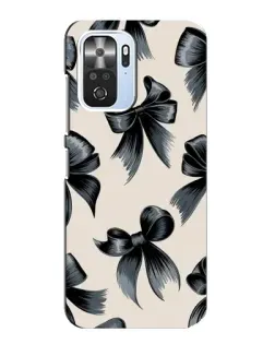 Чехол для Xiaomi POCO F3 с картинкой «Банты Coquette»