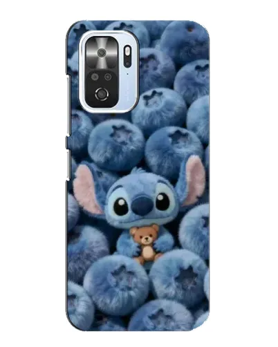 Чехол для Xiaomi POCO F3 с картинкой «Стич и голубика» Чехол для Xiaomi POCO F3 с картинкой «Стич и голубика»