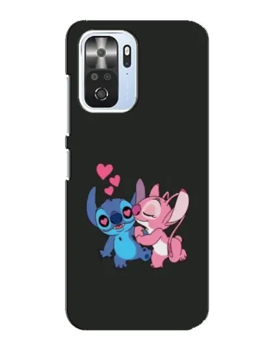 Чехол для Xiaomi POCO F3 с картинкой «Анжел целует Стича» Чехол для Xiaomi POCO F3 с картинкой «Анжел целует Стича»