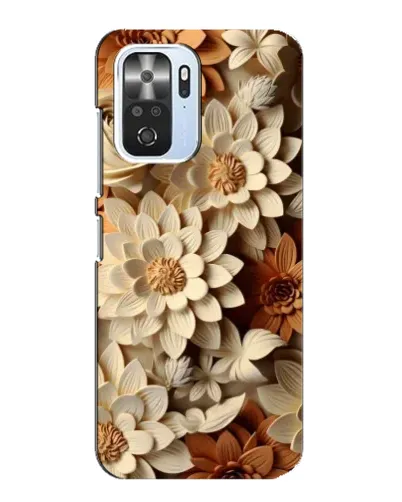 Чехол для Xiaomi POCO F3 с картинкой «Бежевый флористический декор» Чехол для Xiaomi POCO F3 с картинкой «Бежевый флористический декор»