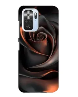 Чехол для Xiaomi POCO F3 с картинкой «Шелковая черная роза» Чехол для Xiaomi POCO F3 с картинкой «Шелковая черная роза»